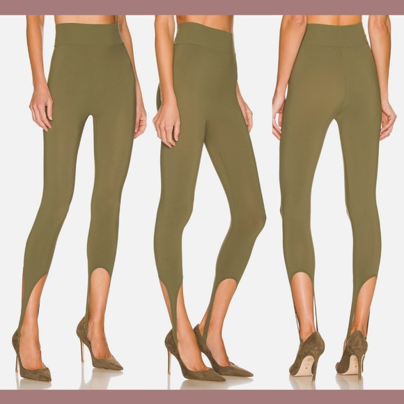 NWT $165 ALIX NYC [ Small ]‎ Louisa Pant Leggings in Military Green - Picture 1 of 12